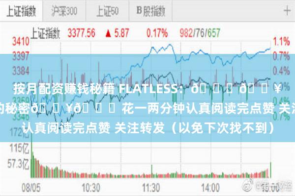 按月配资赚钱秘籍 FLATLESS：📈🔥量能分析揭秘股价上涨的秘密🔥📈花一两分钟认真阅读完点赞 关注转发（以免下次找不到）
